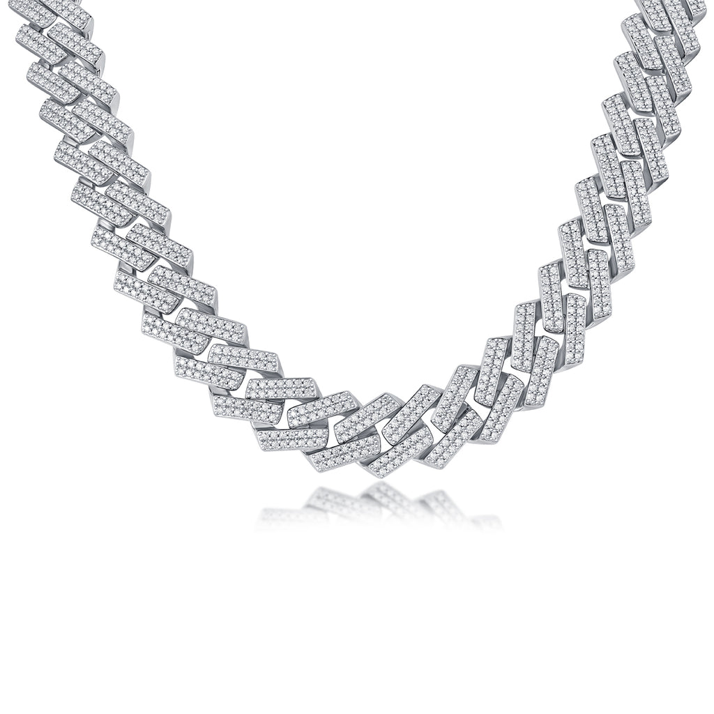 Luxury Moissanite Cuban Necklace