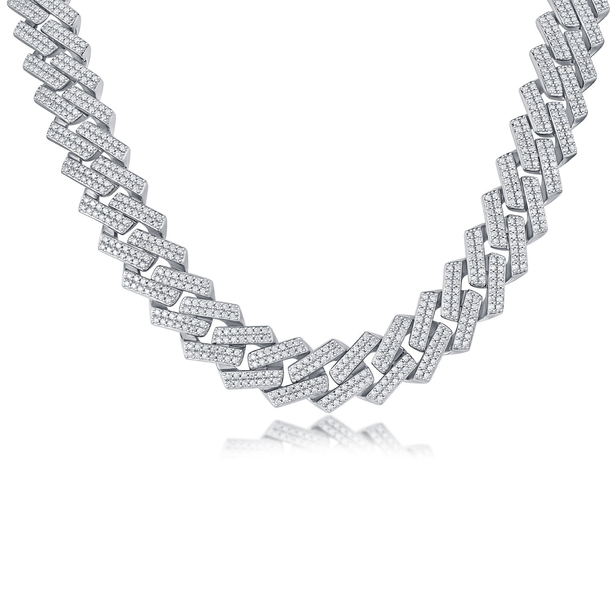 Luxury Moissanite Cuban Necklace