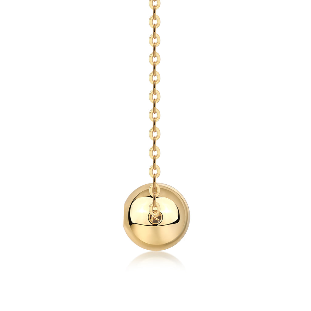Golden Sphere™ Moissanite Pendant Necklace