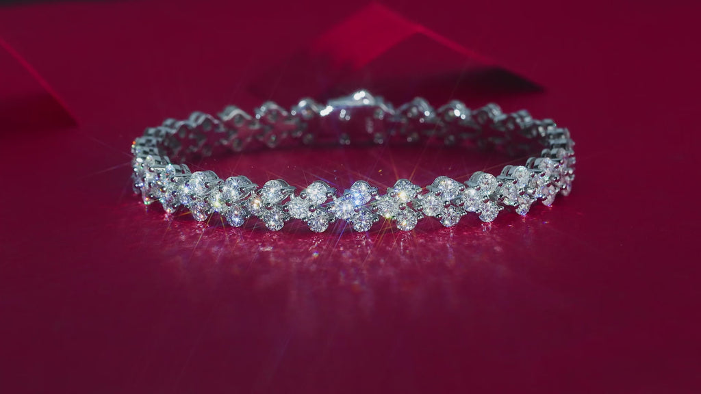 Moissanite Tennis Bracelet