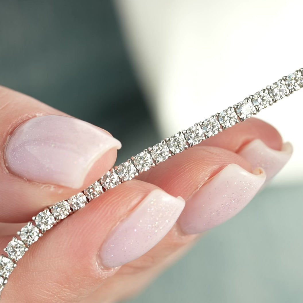 Moissanite Tennis Bracelet