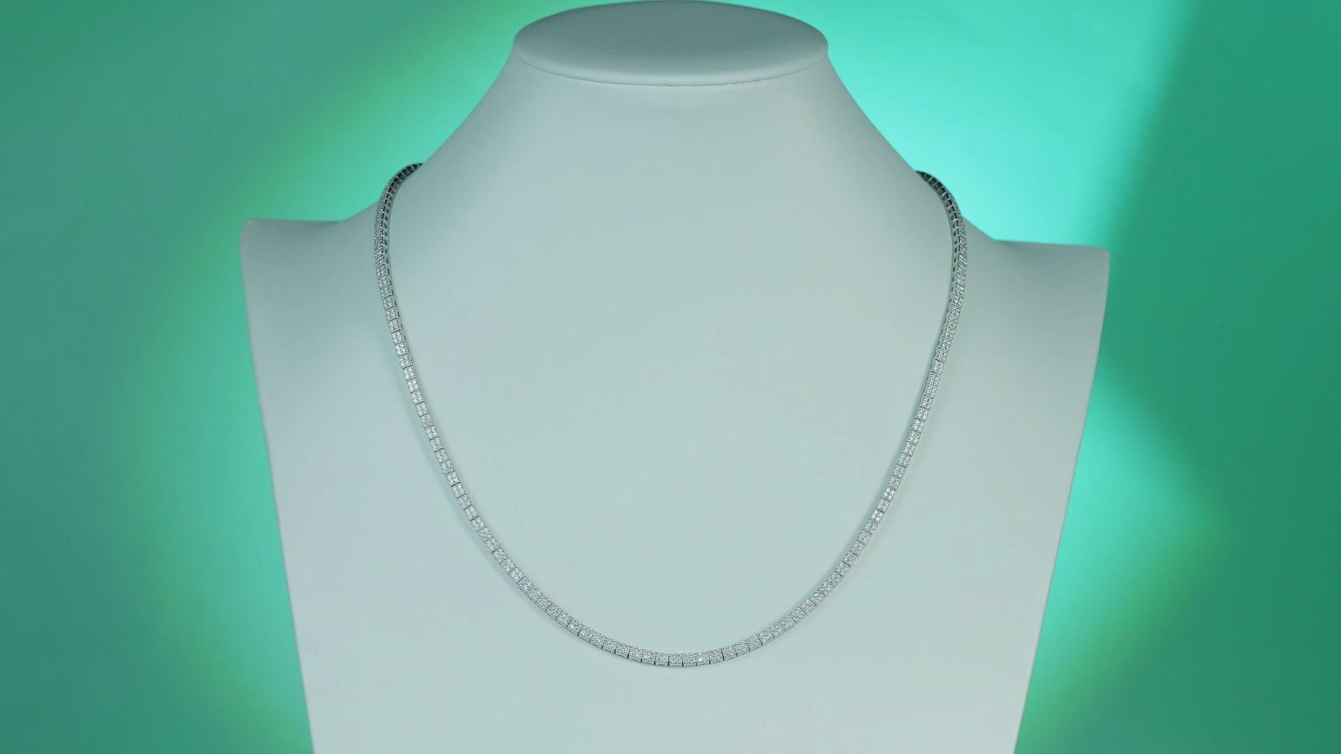 Moissanite Tennis Necklace