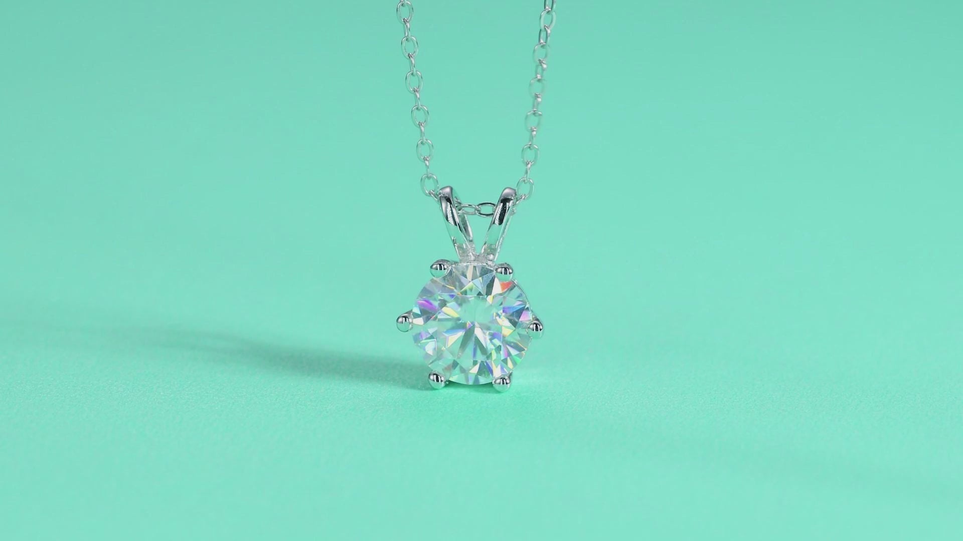 Classic Grace™ 2ct Moissanite Solitaire Necklace