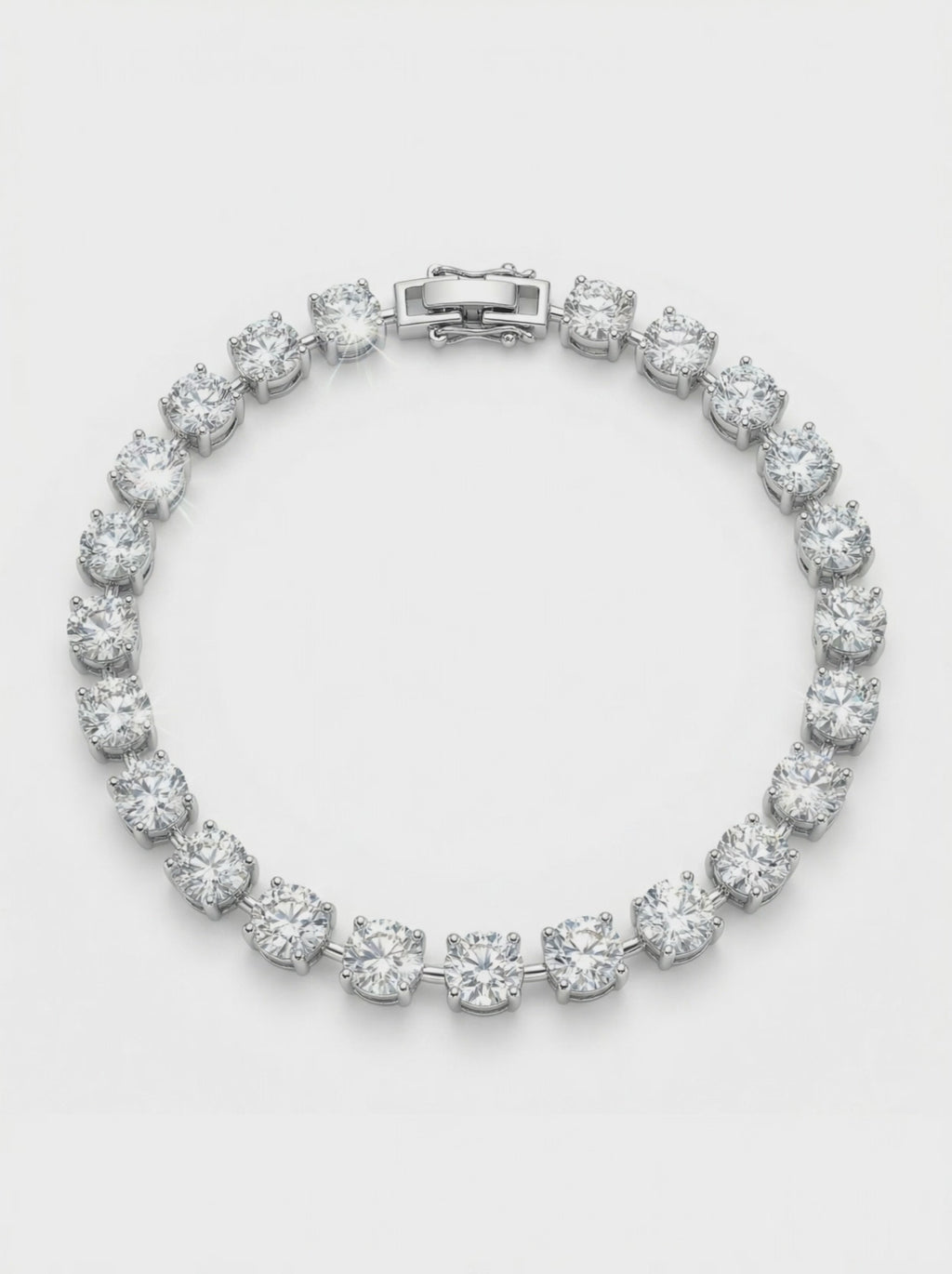 Moissanite Tennis Bracelet