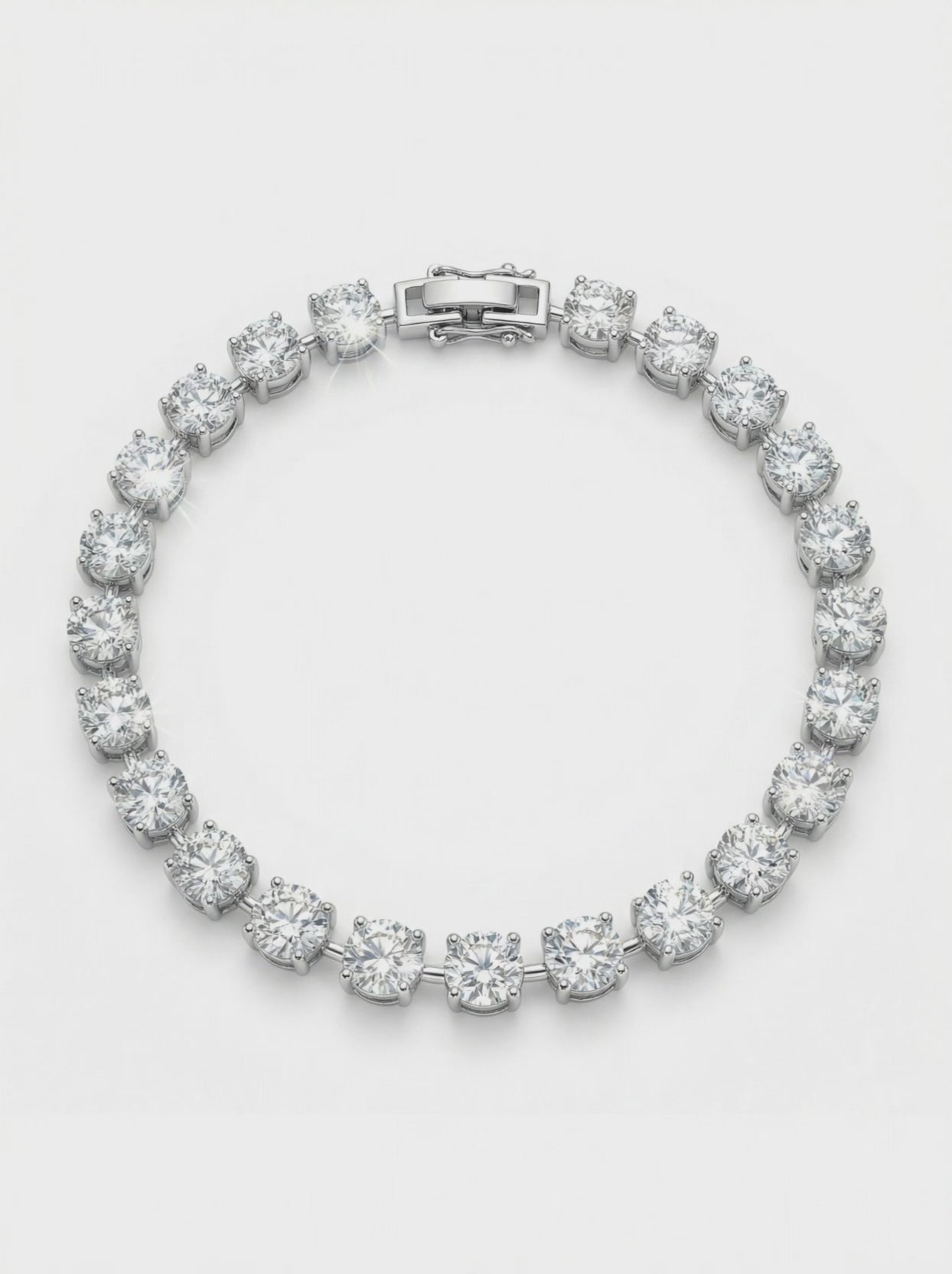 Moissanite Tennis Bracelet