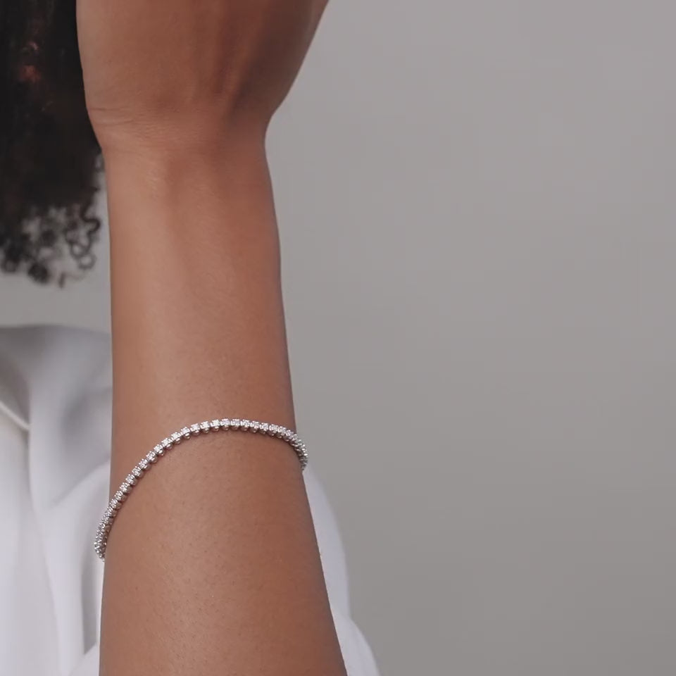 Moissanite Tennis Bracelet