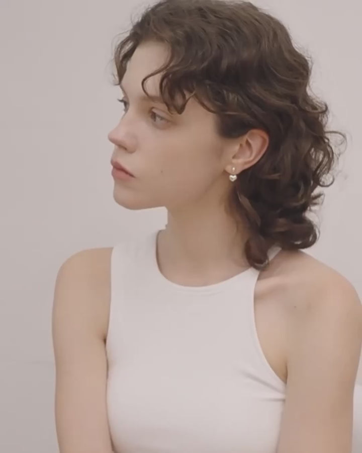 Mini Heart Earrings