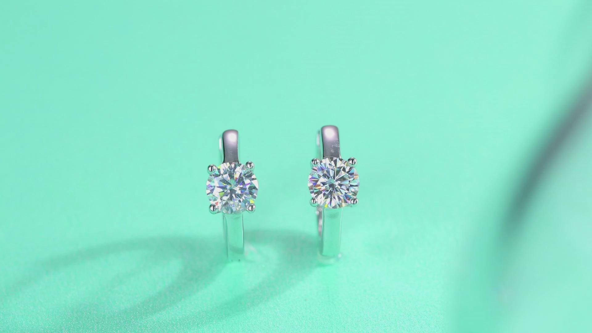 Moissanite Stud Earrings